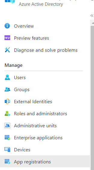 Azure App Registrations