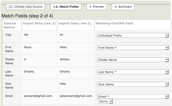 ImportMatchFields
