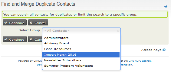 duplicates-select-group