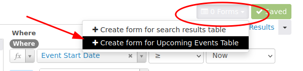 add form